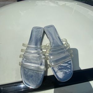 Zara Clear Sandals